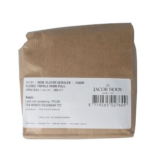 Jacob Hooy Rode klaver gemalen 250 Gram
