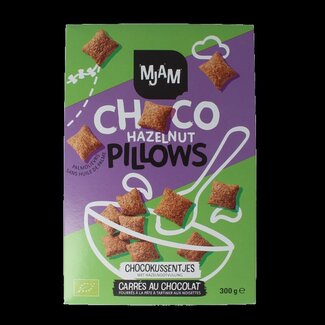 Mjam Choco pillows hazelnut bio 300 Gram