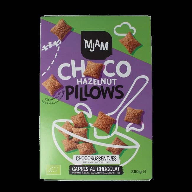 Choco pillows hazelnut bio 300 Gram