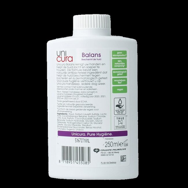 Handzeep balance navul 250 Milliliter