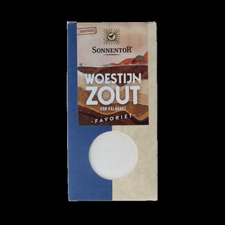 Sonnentor Kalahari woestijnzout fijn 150 Gram