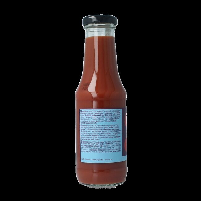 Tomatenketchup ongezouten bio 325 Milliliter