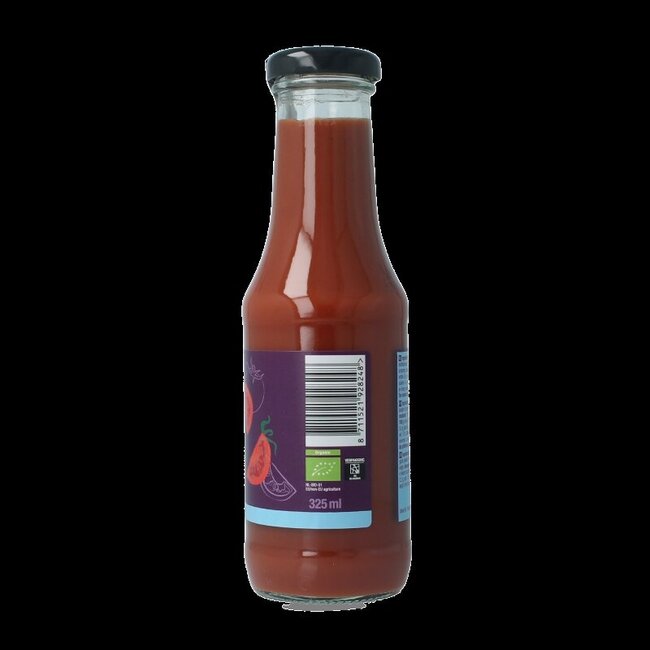 Tomatenketchup ongezouten bio 325 Milliliter