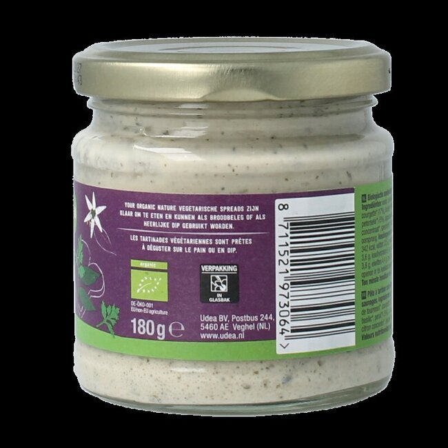 Sandwichspread wilde kruiden bio 180 Gram
