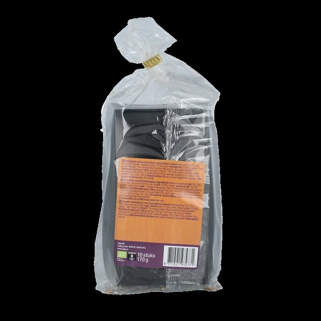 Beschuit volkoren bio 10 Stuks