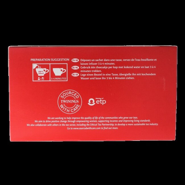 English breakfast envelop 50 Stuks