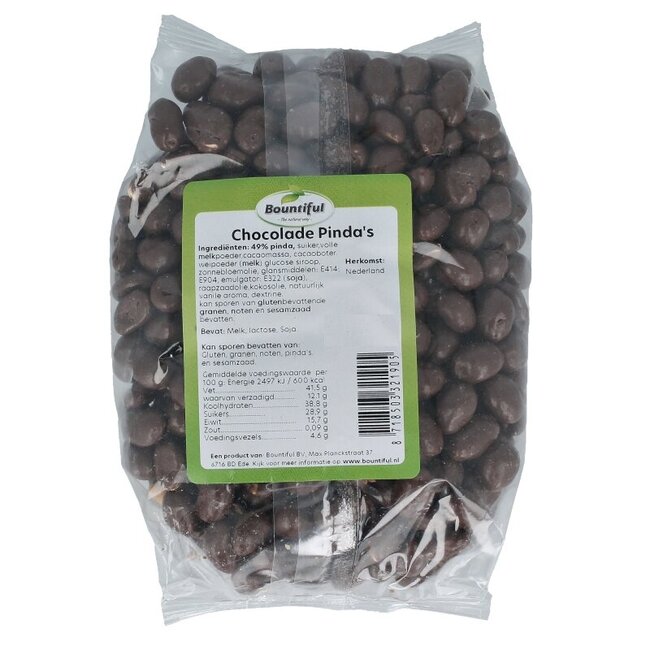 Chocolade pinda's 500 Gram