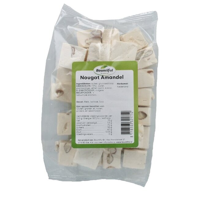 Nougat amandel 300 Gram