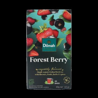 Dilmah Forest berry fun tea 20 Zakjes