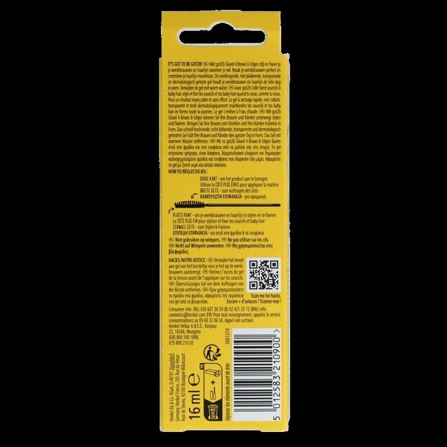 Glued 4 brows & edges 16 Milliliter