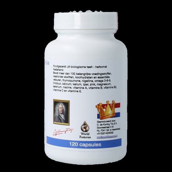 Zwarte komijnzaad capsules 120 Capsules