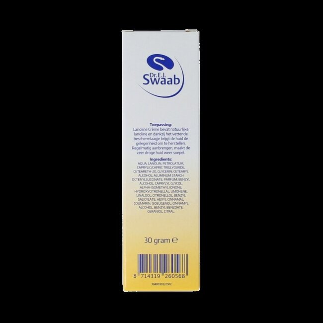 Lanoline creme 30 Gram