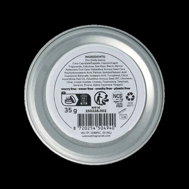 Sunscreen balm vegan SPF50 35 Gram