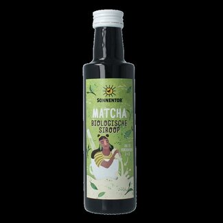 Sonnentor Matcha siroop bio 250 Milliliter