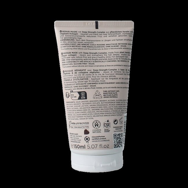 Hair care mask repair 150 Milliliter