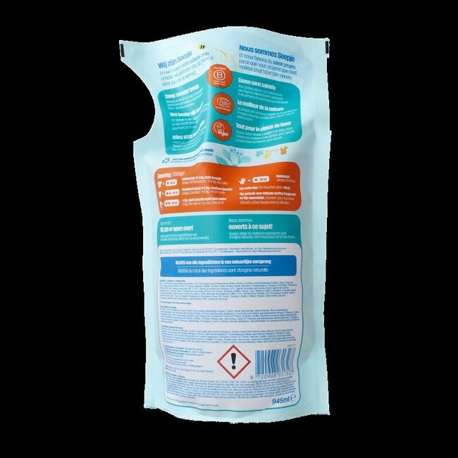 Wasmiddel universeel navulzak 945 Milliliter