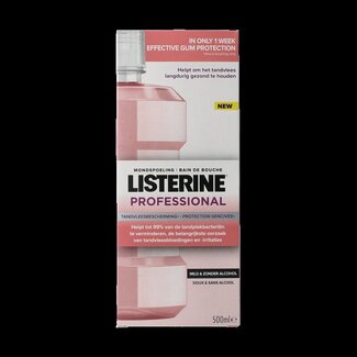 Listerine Mondwater professional gum protect 500 Milliliter