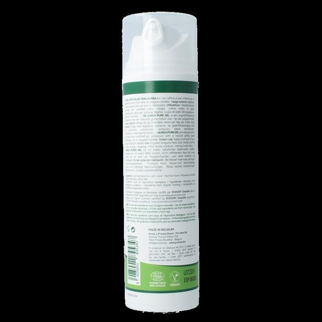 Aloe vera huidgel 150+50 bio 200 Milliliter