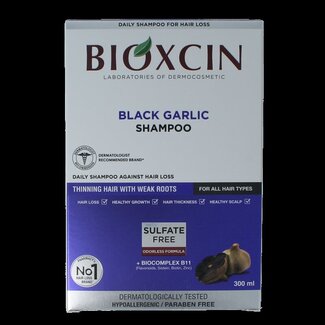 Bioxcin Shampoo zwarte knoflook 300 Milliliter