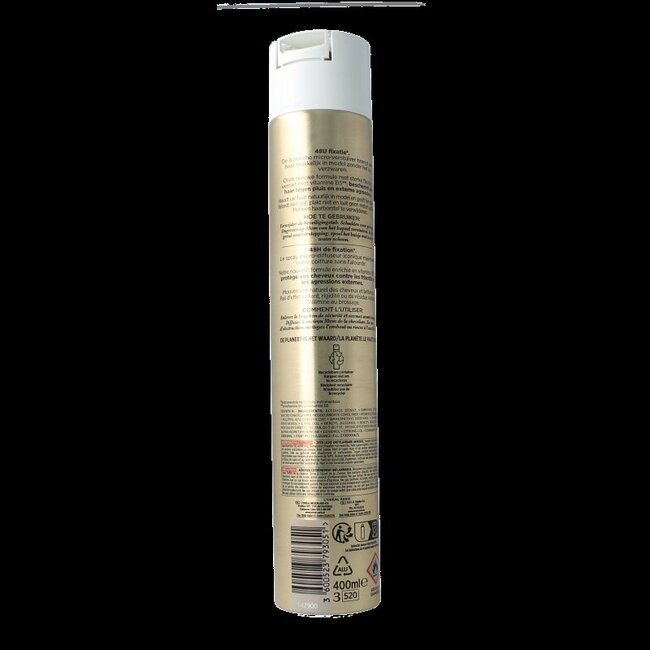 Haarspray satin sterke fixatie 400 Milliliter