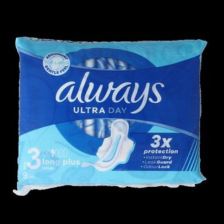 Always Maandverband ultra day & night 9 Stuks