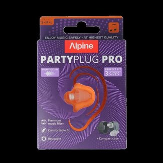 Alpine Partyplug pro transparant 1 Paar