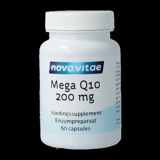 Nova Vitae Mega Q10 200 mg 60 Capsules