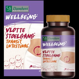 Damhert Wellbeing vlotte stoelgang 60 Capsules