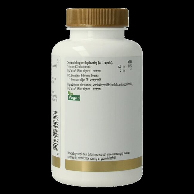 Vitamine B3 niacinamide 120 Vegetarische capsules