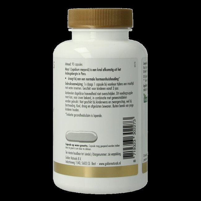 Maca 3000mg 90 Vegetarische capsules