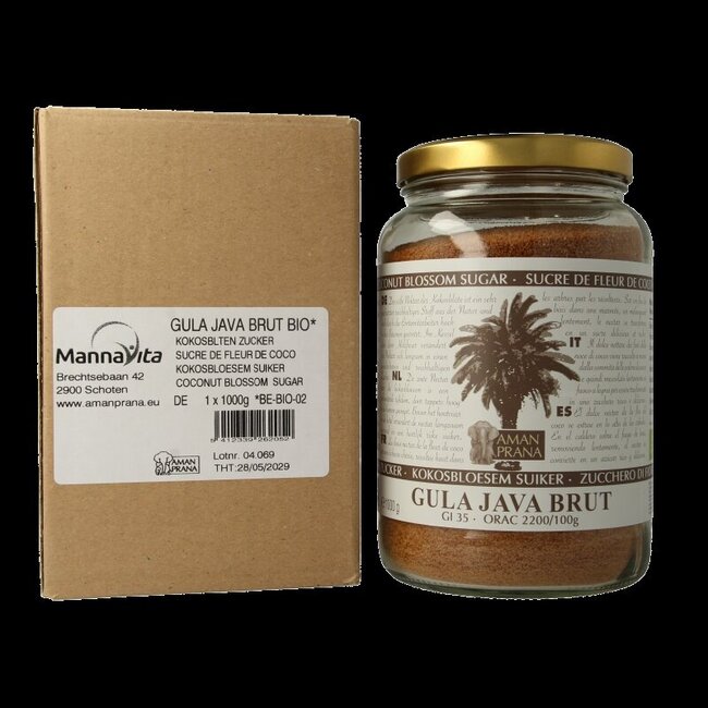 Gula java brut bio 1 Kilogram
