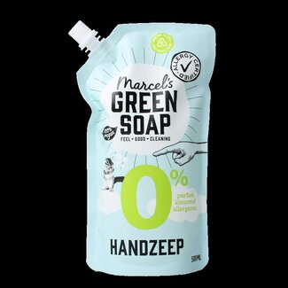 Marcel's Green Soap Handzeep 0% navulling 500 Milliliter