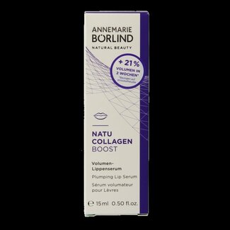 Borlind Natu collagen boost plum lip serum 15 Milliliter