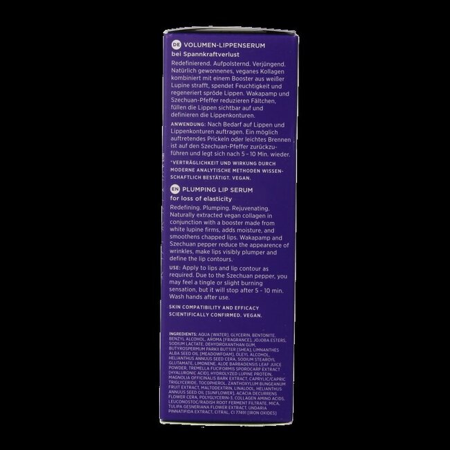 Natu collagen boost plum lip serum 15 Milliliter