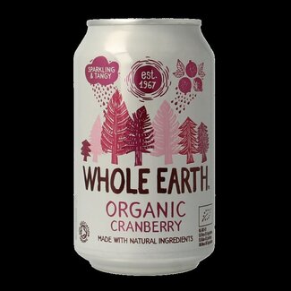 Whole Earth Sparkling cranberry bio 330 Milliliter