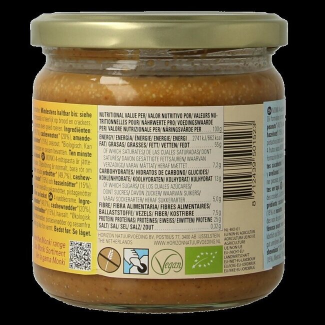 4 Notenpasta bio 330 Gram