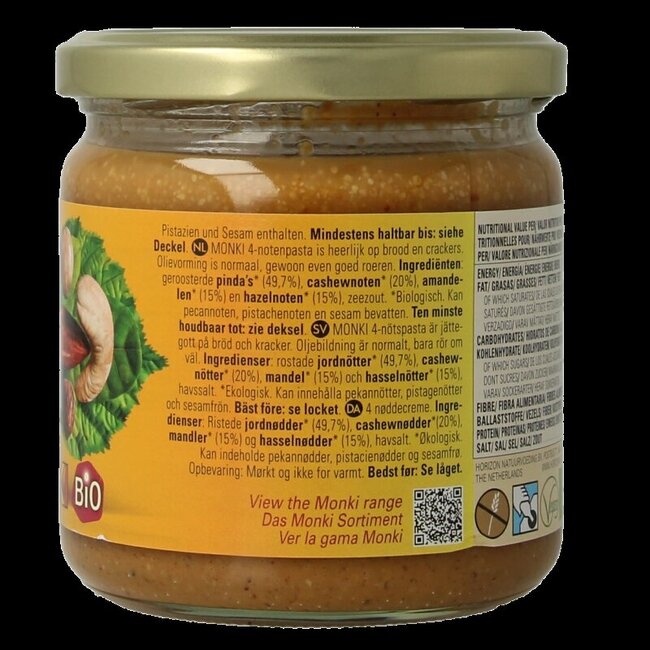 4 Notenpasta bio 330 Gram