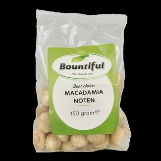 Bountiful Macadamia noten 150 Gram