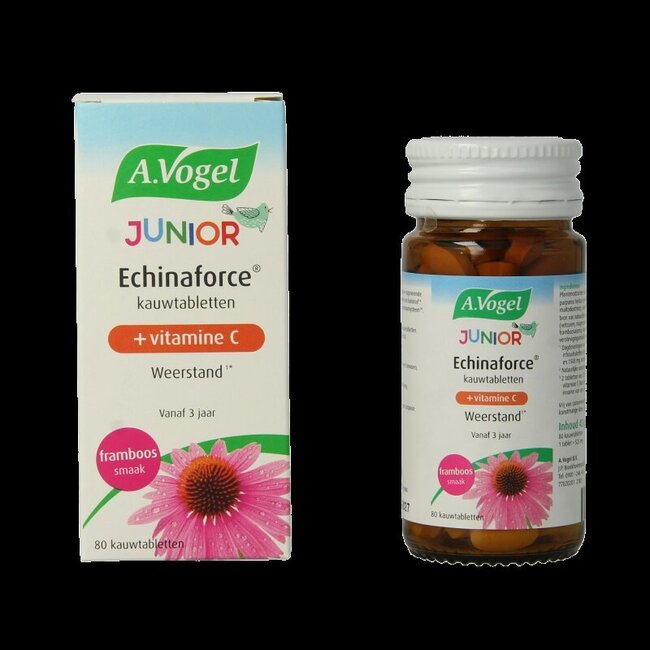 Echinaforce junior & vitamine C 80 Kauwtabletten