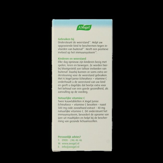 Echinaforce junior & vitamine C 80 Kauwtabletten