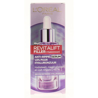 L'Oreal Paris Revitalift filler 1.35% hyaluronzuur 30 Milliliter