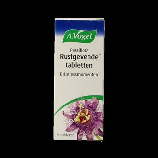 A Vogel Passiflora rustgevende tabletten 80 Tabletten