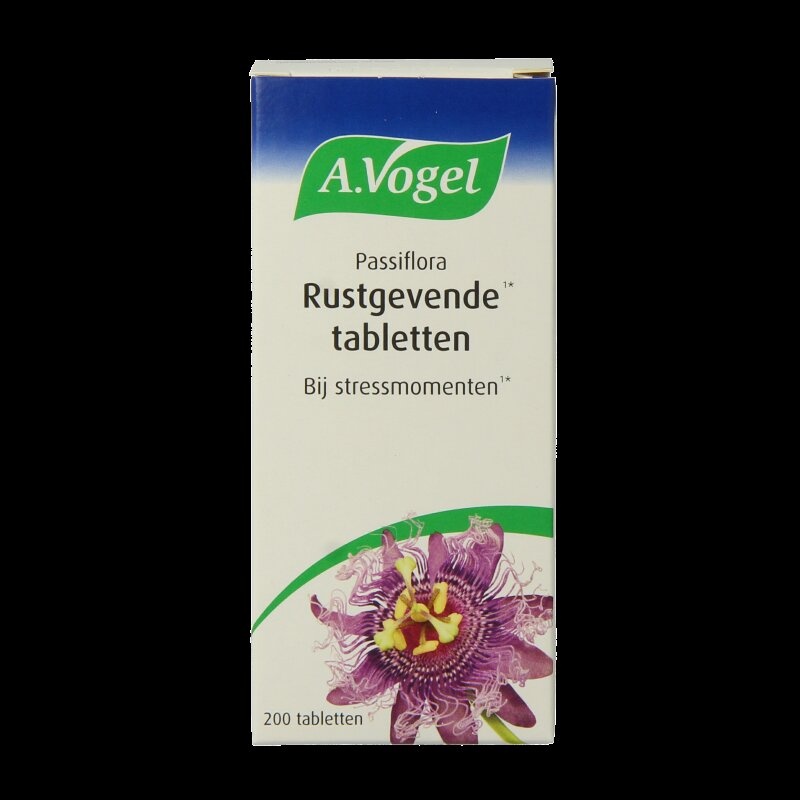 Passiflora rustgevende tabletten 200 Tabletten