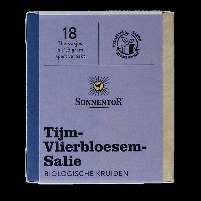 Tijm vlierbloesem salie bio 18 Stuks