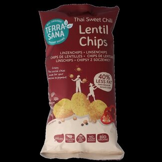 TerraSana Linzenchips sweet chili bio 75 Gram