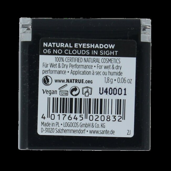 Eyeshadow naturel 06 no clouds in sight 1.8 Gram