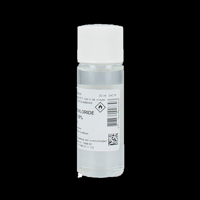 Aluminiumchloride oplossing 20% met depper 30 Milliliter
