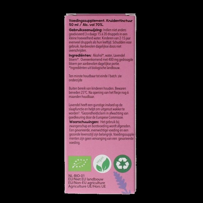 Lavendula officinalis flor/lavendel bio 50 Milliliter