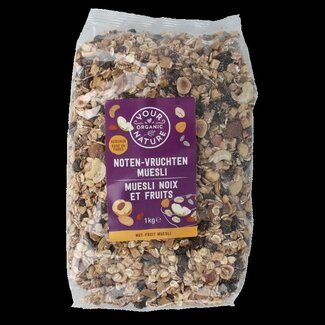 Your Organic Nature Muesli noten vruchten bio 1 Kilogram