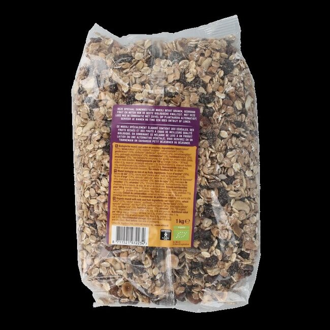 Muesli noten vruchten bio 1 Kilogram